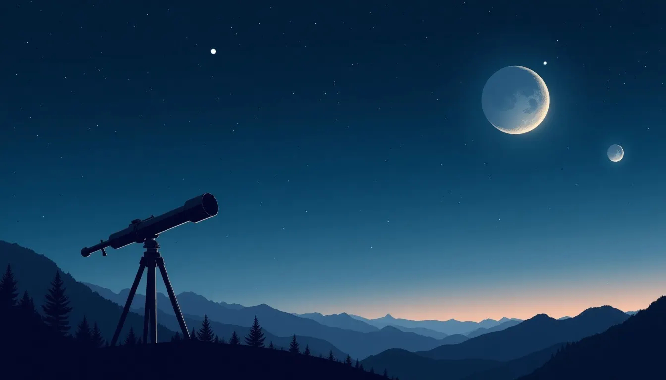 Im September 2026: Venus vom Mond bedeckt, Jupiters Monde erstrahlen