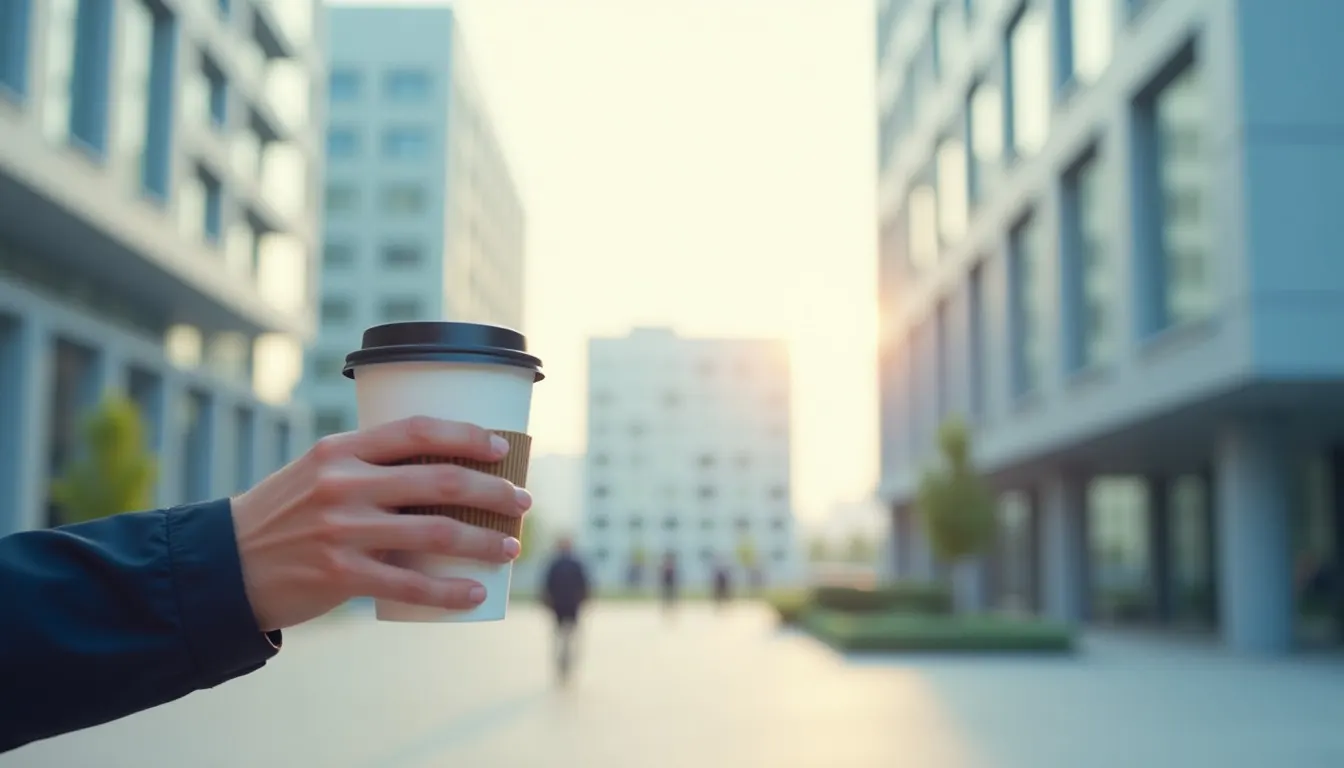 Kaffee zum Bewerbungsgespräch: LinkedIn- und TikTok‑Debatte polarisiert Generationen